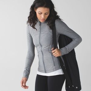 Lululemon Define Jacket *Brushed Heathered Slate Sz 8